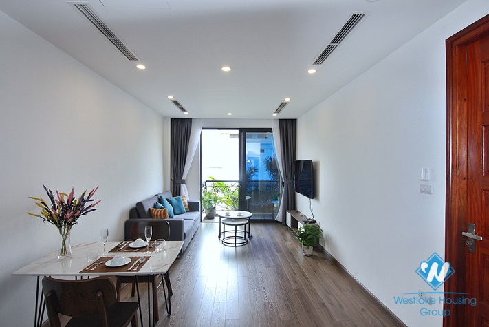 Beautiful 2 bedrooms apartment with balcony for rent in Tu Hoa Street, Tay Ho District 