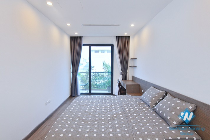 Beautiful 2 bedrooms apartment with balcony for rent in Tu Hoa Street, Tay Ho District 