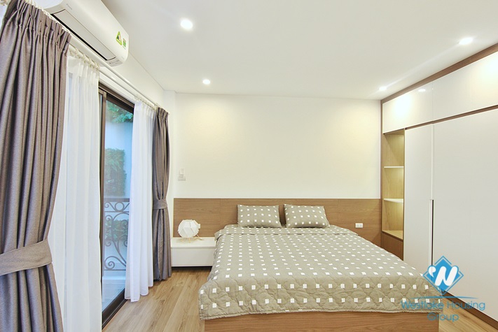Beautiful 2 bedrooms apartment with balcony for rent in Tu Hoa Street, Tay Ho District 