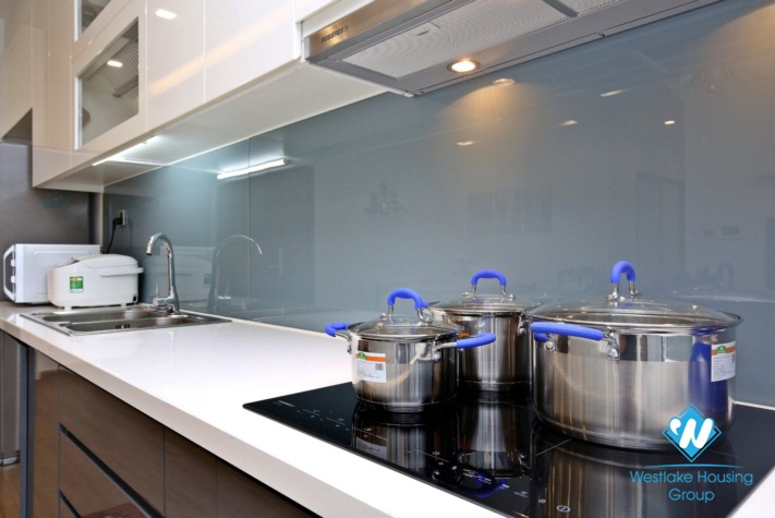 A well-decorated apartment for rent in Vinhome Metropolis, Lieu Giai, Ba Dinh