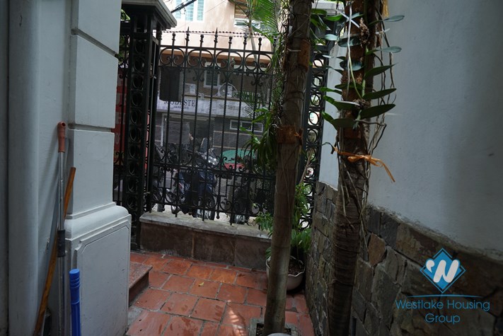 A spacious three-bedroom house on Lac Chinh street, Truc Bach area, Ba Dinh