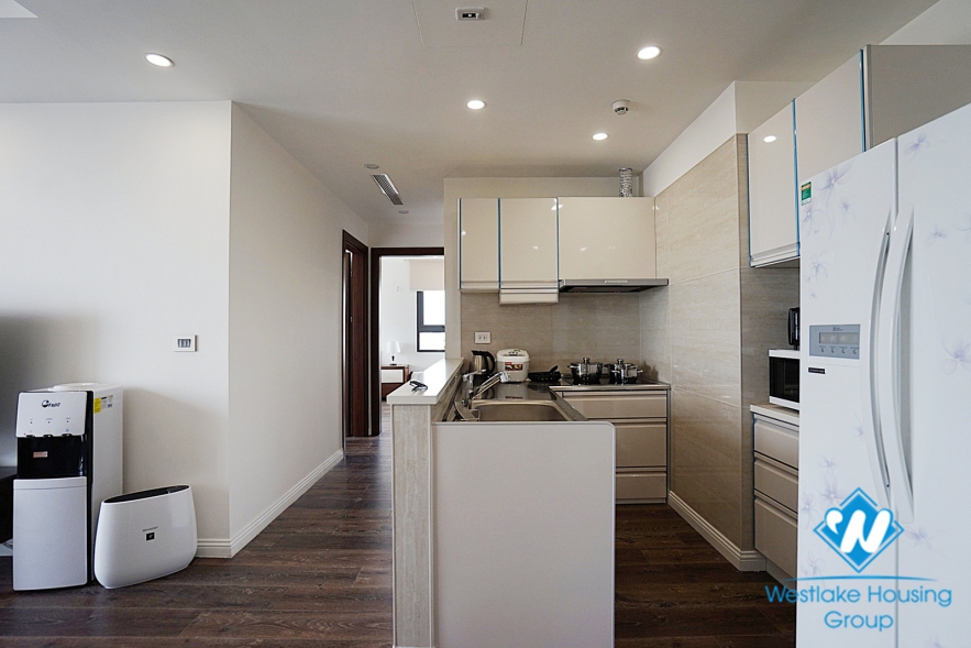 Brand new lake view 2 bedroom apartment for rent in HDI tower Hai Ba Trung