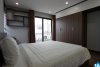 Modern apartment with a balcony and lake view on Kim Ma Str