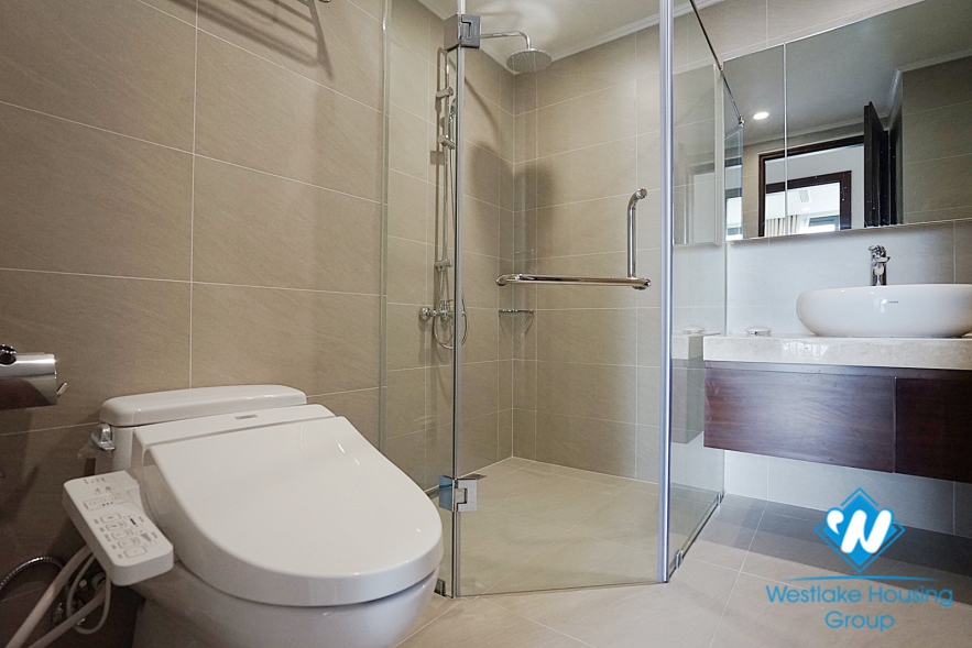 Brand new lake view 2 bedroom apartment for rent in HDI tower Hai Ba Trung