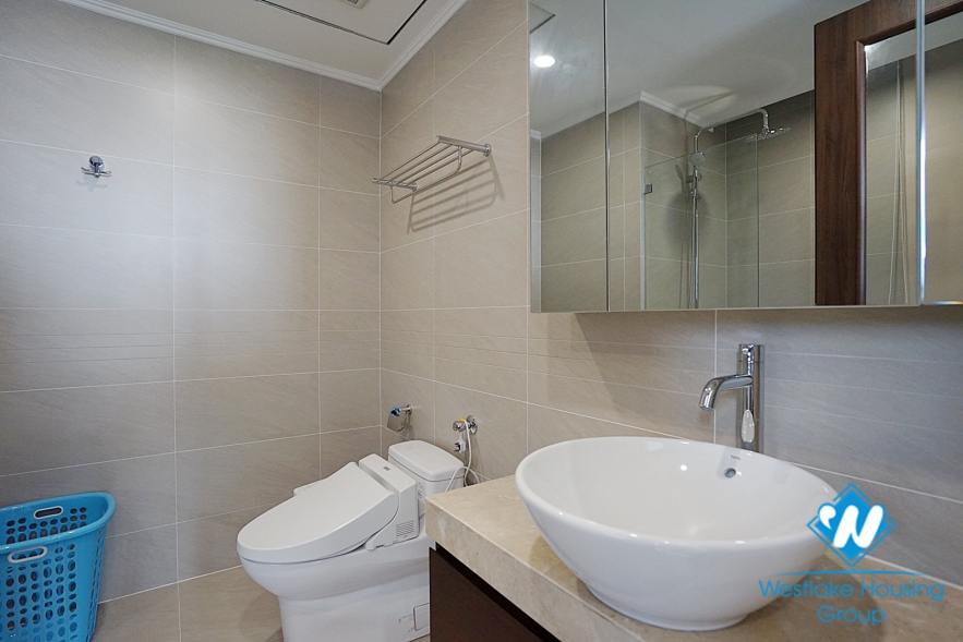 Brand new lake view 2 bedroom apartment for rent in HDI tower Hai Ba Trung