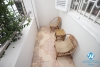 Adorable 1-bedroom apartment with a balcony in Truc Bach