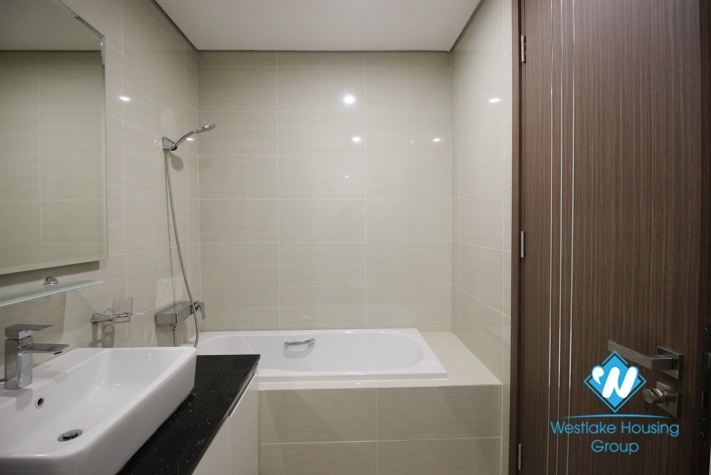 Very good quality apartment in L Building Ciputra for rent, High floor