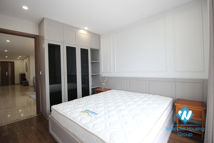 Very good quality apartment in L Building Ciputra for rent, High floor