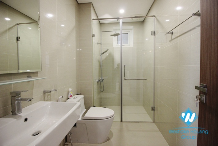 Very good quality apartment in L Building Ciputra for rent, High floor