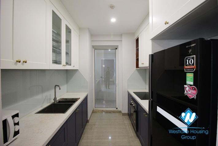 Very good quality apartment in L Building Ciputra for rent, High floor