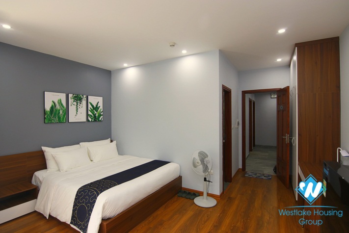 An Amazing 1 bedroom studio in soughtly with lovely balcony for rent in Ba Đình