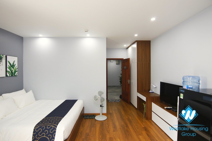 An Amazing 1 bedroom studio in soughtly with lovely balcony for rent in Ba Đình