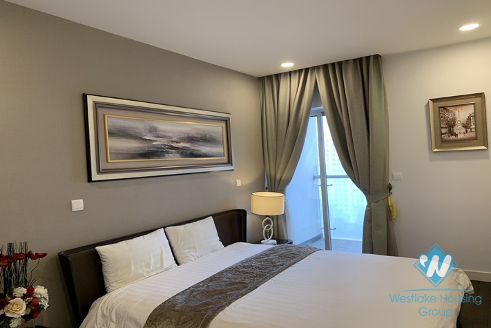 Three bedrooms apartment for rent in Lancaster building, Nui Truc, Ba Dinh