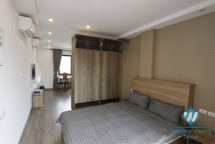 A nice studio with huge balcony for rent in Linh Lang, Ba Dinh
