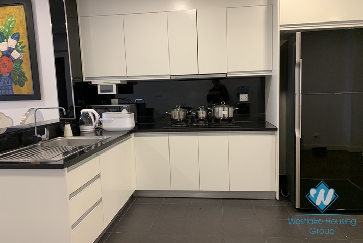 Three bedrooms apartment for rent in Lancaster building, Nui Truc, Ba Dinh