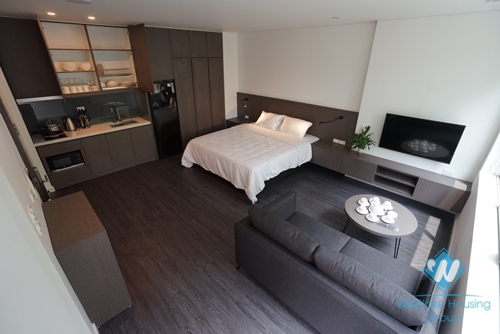 A well-decorated studio for rent in Pho Duc Chinh, Ba Dinh