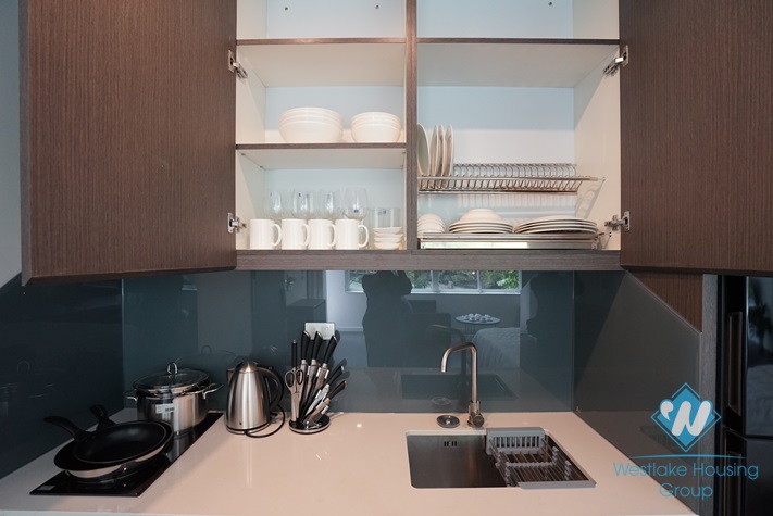 A well-decorated studio for rent in Pho Duc Chinh, Ba Dinh