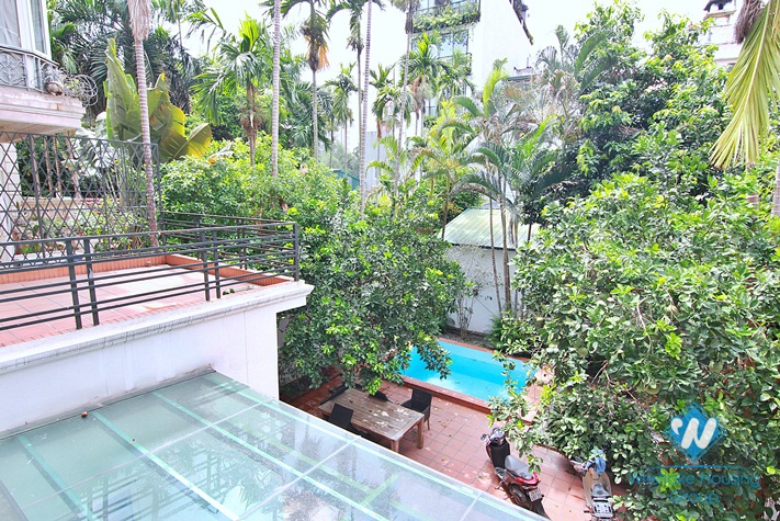Charming house with pool, large yard and garden in Dang Thai Mai