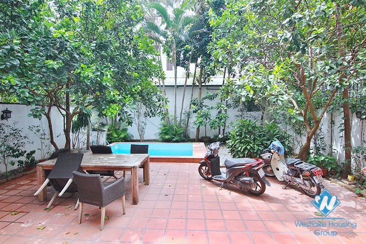 Charming house with pool, large yard and garden in Dang Thai Mai