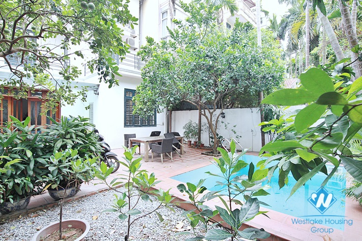 Charming house with pool, large yard and garden in Dang Thai Mai