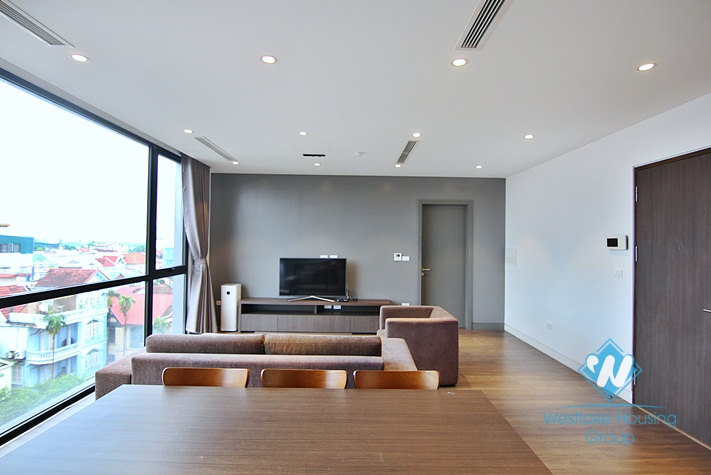 Brightly and modern 3 bedroom apartment for rent in To ngoc van, Tay ho, Ha noi