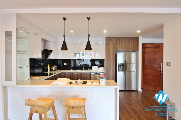 Luxury stylish furnished and spacious 4 bedroom apartment for rent in Tây Hồ