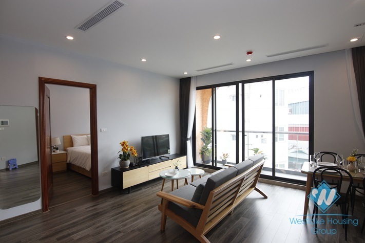 Brand new two bedrooms apartment for rent in Hoang Hoa Tham, Ba Dinh