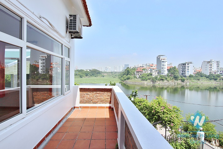 Garden and swimming pool villa rental nestled in a peaceful neighborhood of Tay Ho