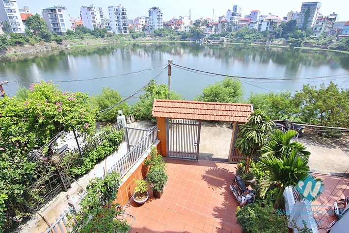 Garden and swimming pool villa rental nestled in a peaceful neighborhood of Tay Ho