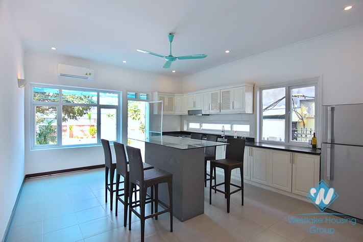Garden and swimming pool villa rental nestled in a peaceful neighborhood of Tay Ho