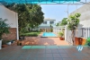 Garden and swimming pool villa rental nestled in a peaceful neighborhood of Tay Ho