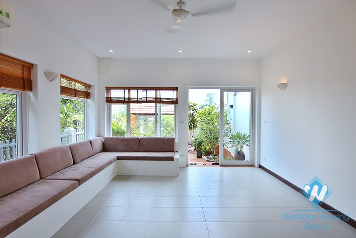 Garden and swimming pool villa rental nestled in a peaceful neighborhood of Tay Ho