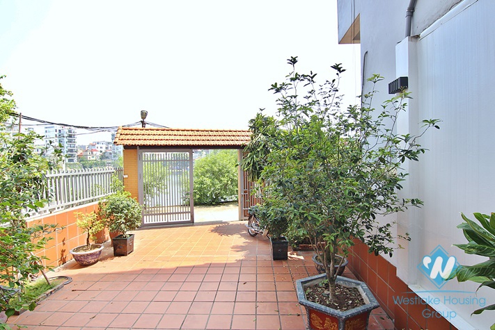 Garden and swimming pool villa rental nestled in a peaceful neighborhood of Tay Ho