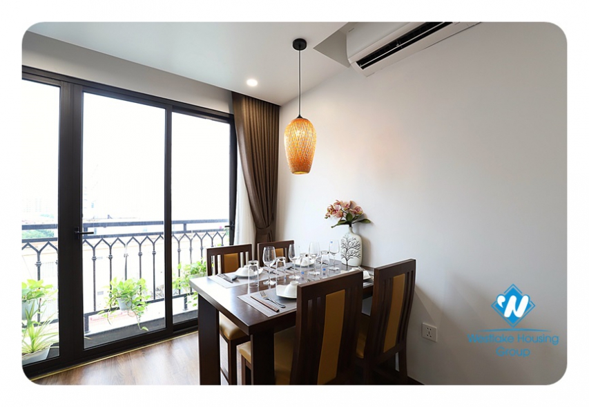 Magnificent 2-bedroom apartment on Kim Ma Thuong Str.