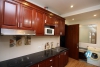 An affordable 1 bedroom apartment for rent in Truc Bach area, Ha noi