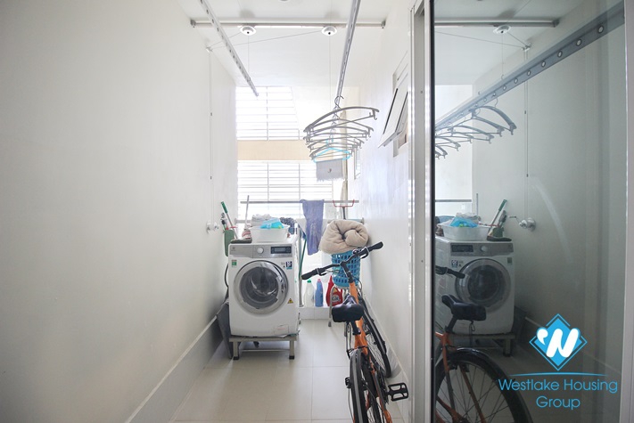 A furnished 3 bedroom apartment for rent in Ciputra L Building