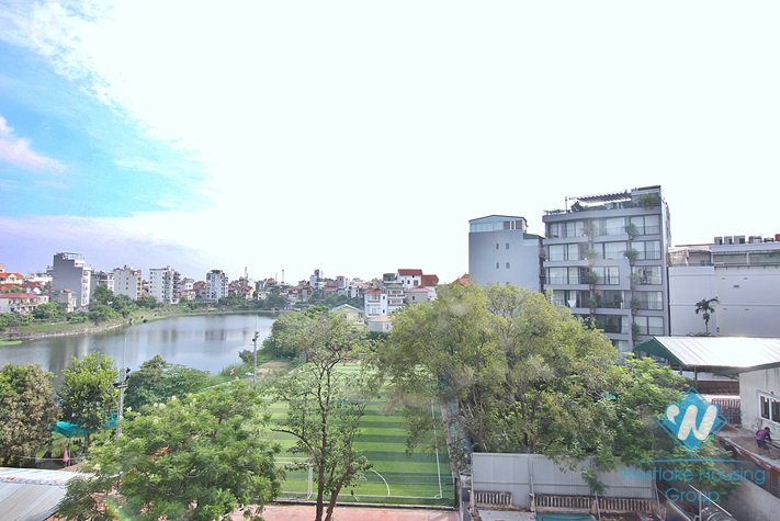 Brand new 3 bedroom apartment with stunning lake view in To ngoc van, Tay ho, Ha noi