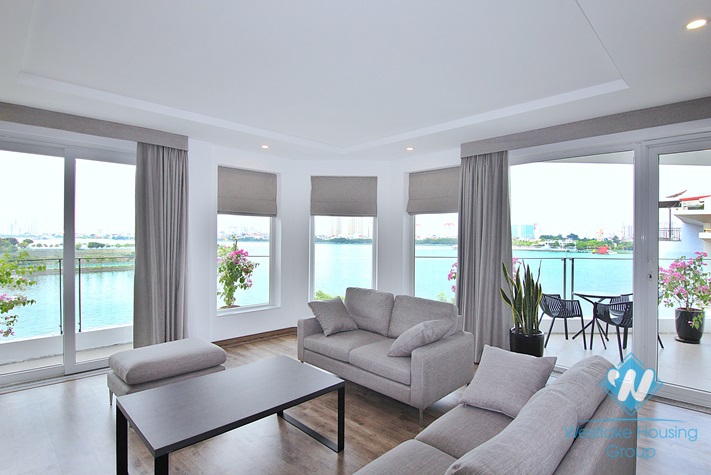 Brand new 3 bedroom apartment with stunning lake view in To ngoc van, Tay ho, Ha noi