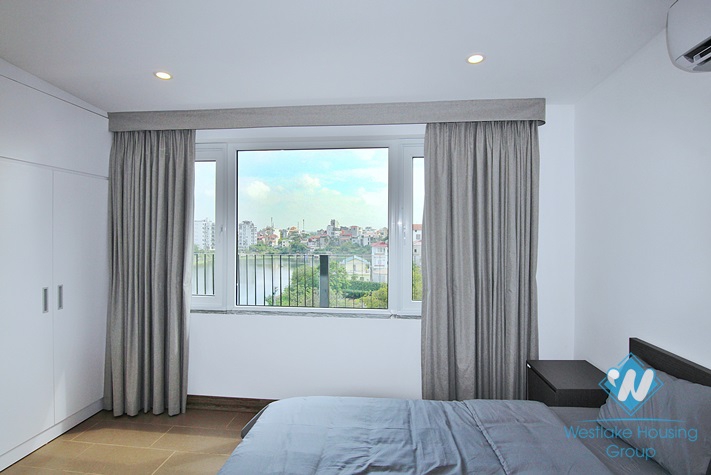 Spectacular lake view apartment for rent in To Ngoc Van st, Tay Ho, Ha Noi