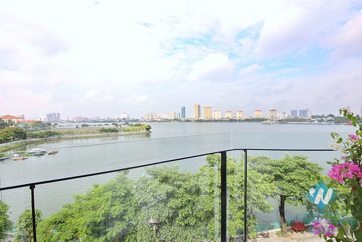 Brand new 3 bedroom apartment with stunning lake view in To ngoc van, Tay ho, Ha noi