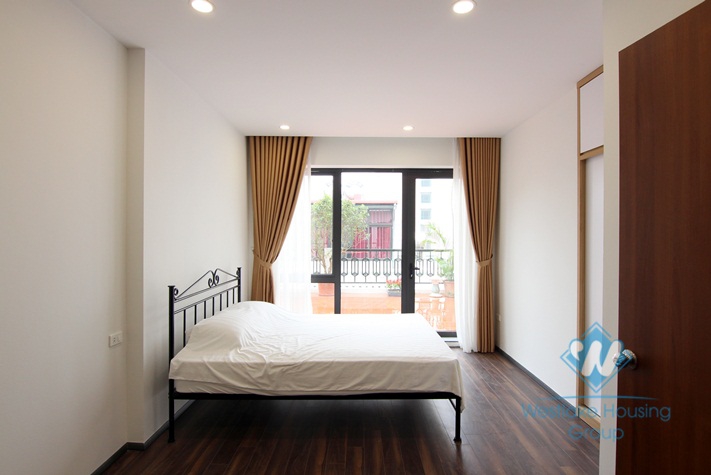 A spacious 2 bedroom apartment with huge balcony in Tu hoa, Tay ho