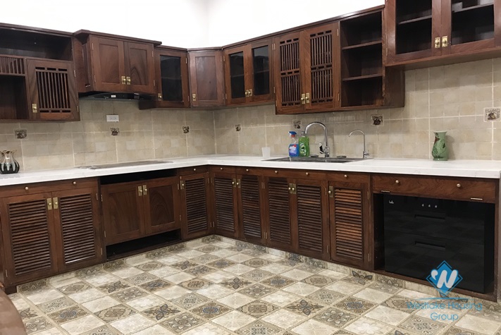 A decent villa for rent in Ciputra C Block