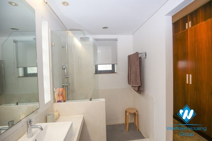 Riverfront villa for rent with ambassador pool in Long Bien area of ​​Hanoi