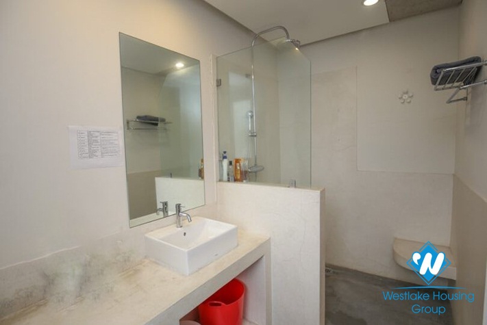 Riverfront villa for rent with ambassador pool in Long Bien area of ​​Hanoi