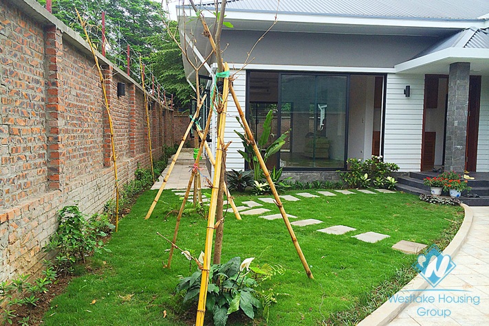 Garden house for rent in Dang Thai Mai Street, Tay Ho, Hanoi