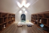 Renovated French villa for rent in Tay Ho, high ceiling, lots of outside space