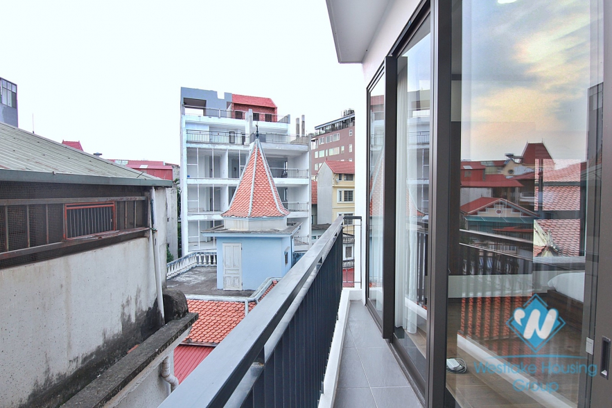 Spacious and brand new 3 bedrooms apartment for rent in Dang Thai Mai area, Tay Ho