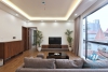 Spacious and brand new 3 bedrooms apartment for rent in Dang Thai Mai area, Tay Ho