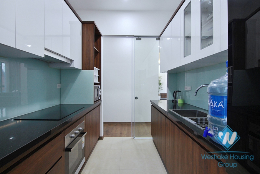Spacious and brand new 3 bedrooms apartment for rent in Dang Thai Mai area, Tay Ho