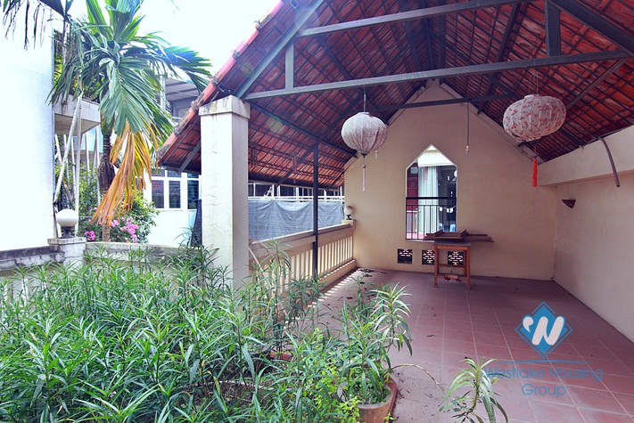 Beautiful 4 bedroom house for rent in Tay Ho, Ha noi